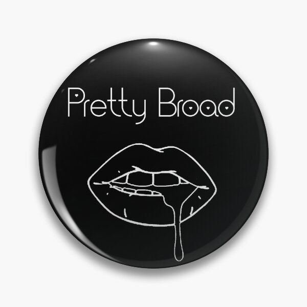 Item preview, White Pretty Broad #1| Sticker designed and sold by Cyrus-Inc.