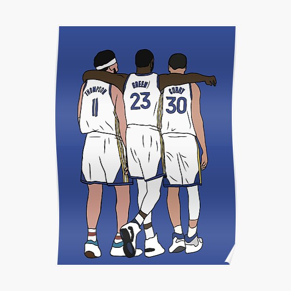 Klay, Draymond & Steph Poster