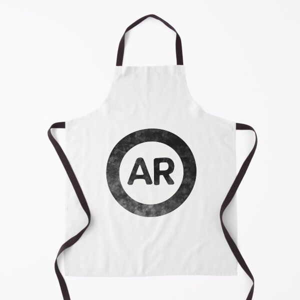 Item preview, Arkansas AR distressed black and white circle designed and sold by Krista Robertson.