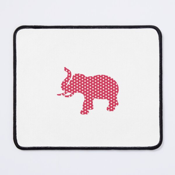 Item preview, elephant in red designed and sold by Elfinsarts17.