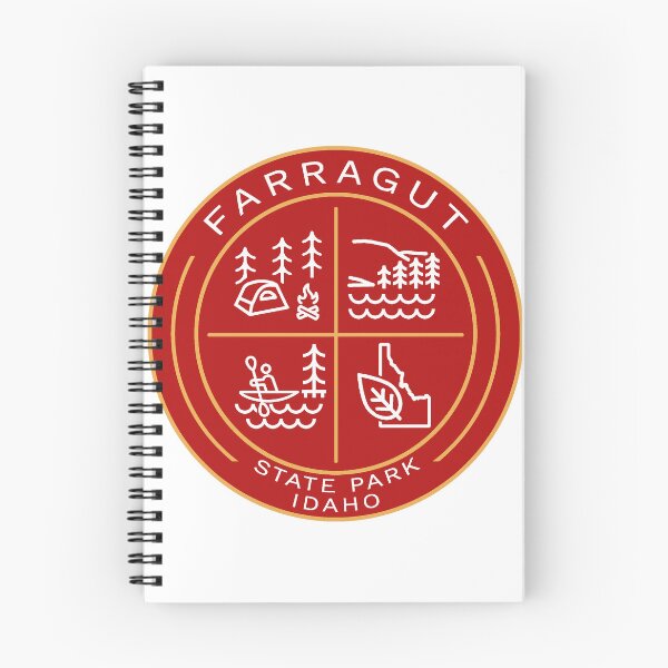 Item preview, Farragut State Park ID Heraldic Logo designed and sold by VanyaKar.