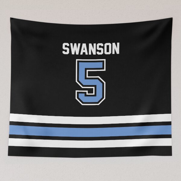 Item preview, #5 SWANSON BLACK designed and sold by StickerJerseys.