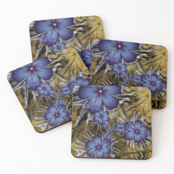 Item preview, Purple Flowers Fractal designed and sold by pinkal.