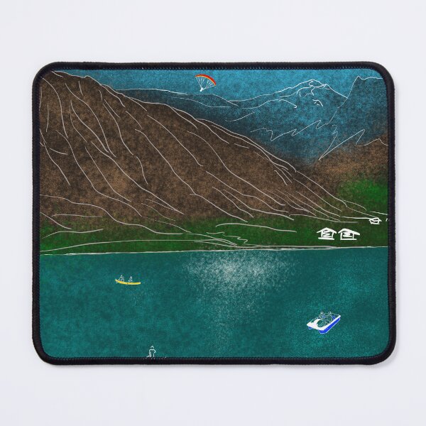 Item preview, Summer in Tignes le Lac, drawing. designed and sold by Tatiana Gregson.