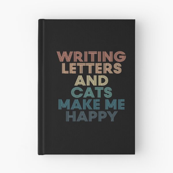 Item preview, Writing Letters And Cats Make Me Happy designed and sold by kindxinn.