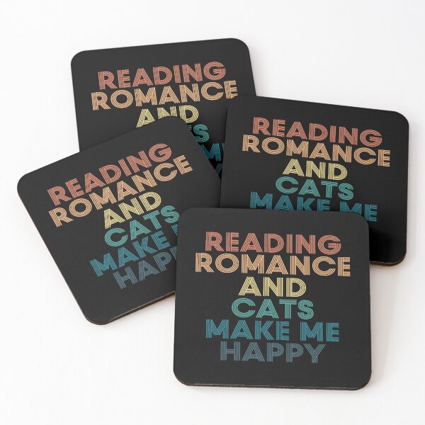 Item preview, Reading Romance And Cats Make Me Happy designed and sold by kindxinn.