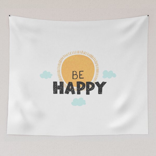Item preview, Be happy be happy  designed and sold by HarriPaloma.