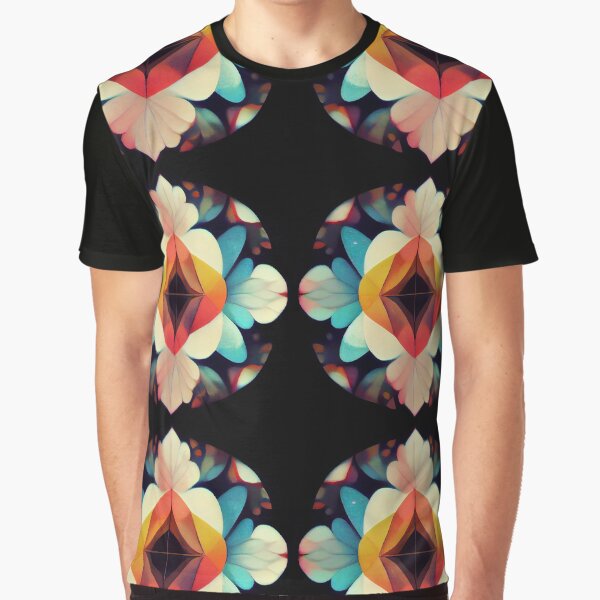 Item preview, floral kaleidoscope designed and sold by BuraxisDesigns.