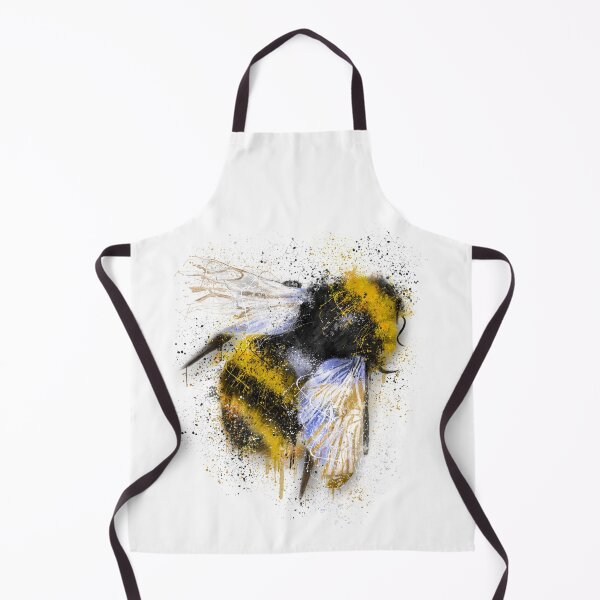 Item preview, Yellow Bee Splatter Print designed and sold by Pics-squiggles.