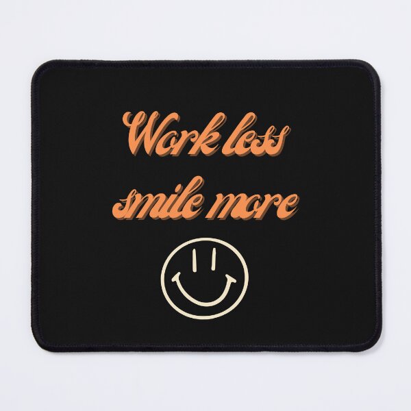 Item preview, Positivevibes work less smile more designed and sold by HarriPaloma.