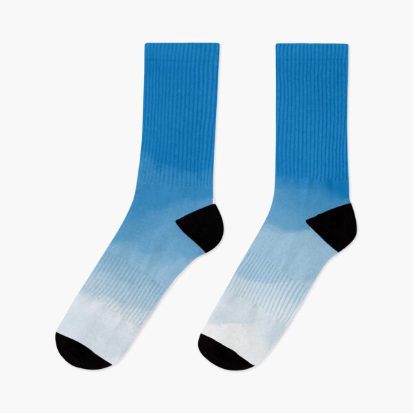 Item preview, Azure Watercolor Ombre (azure/white) designed and sold by Design Minds Boutique.