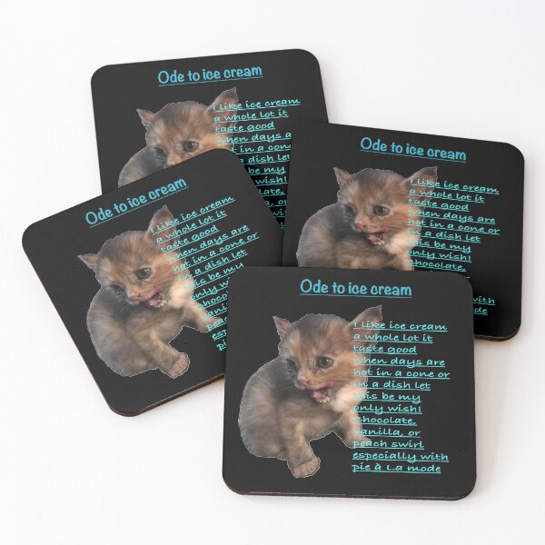 Item preview, Ode to ice cream @jellybeanntraveler designed and sold by aadventures.