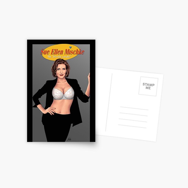 Rope bra Postcard for Sale by beckylightbody