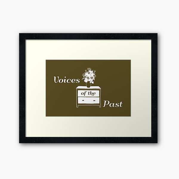 Voices of the Past Framed Art Print
