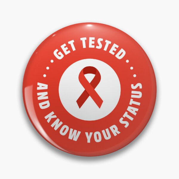 Item preview, Get Tested and Know Your Status - International HIV Testing Day designed and sold by Impacteeful.