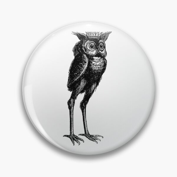 Aperçu de l'œuvre Hibou avec couronne créée et vendue par TikiLuke.