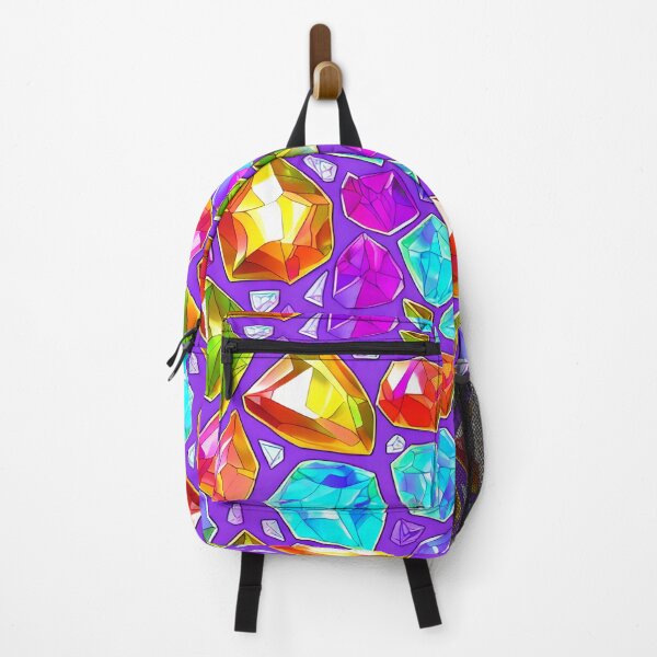 Item preview, Colorful Gemstones Pattern designed and sold by AbstractWave.