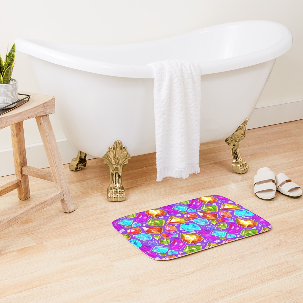 Item preview, Bath Mat designed and sold by AbstractWave.