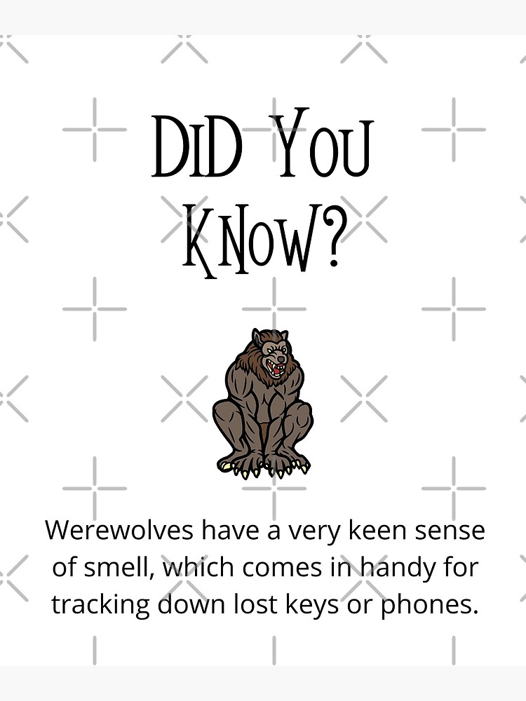 "Funny Fun Facts | Fun Facts To Share | Useless information | Werewolf