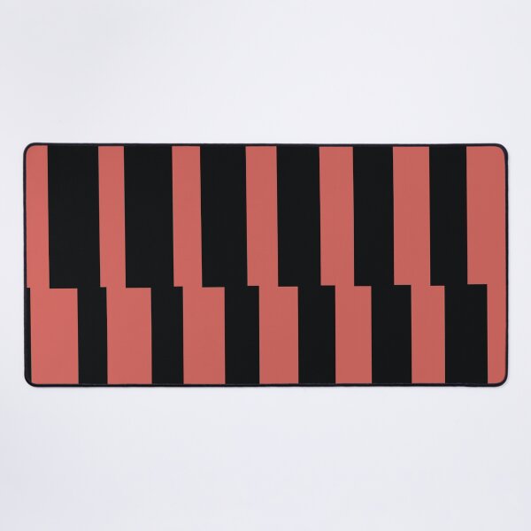 Item preview, Red-Orange Black Abstract Stripe Vertical Pattern Pairs 2023 COTY Raspberry Blush 2008-30 designed and sold by ColorOfTheYears.