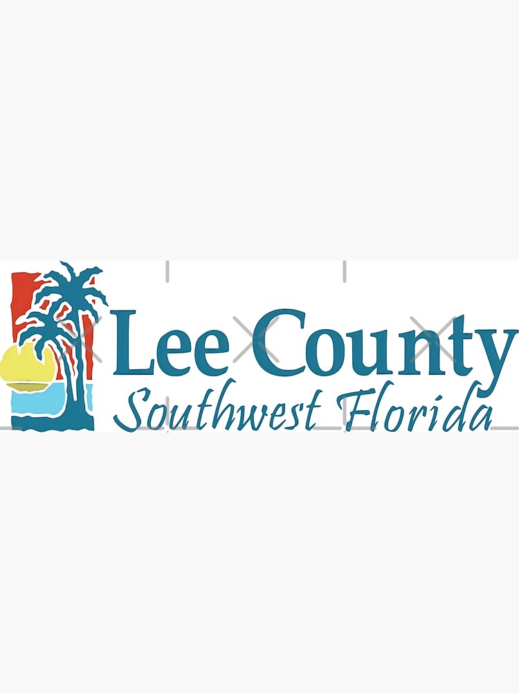 "Official Logo and Seal of Lee County, Florida" Poster for Sale by