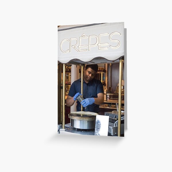 Vista previa del artículo con la obra «Crepes franceses», diseñado y vendido por Marylou Badeaux.