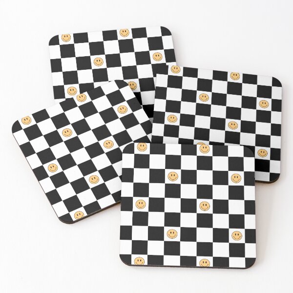 Item preview, Checkered Smiley Pattern designed and sold by SuddenlyScandi.