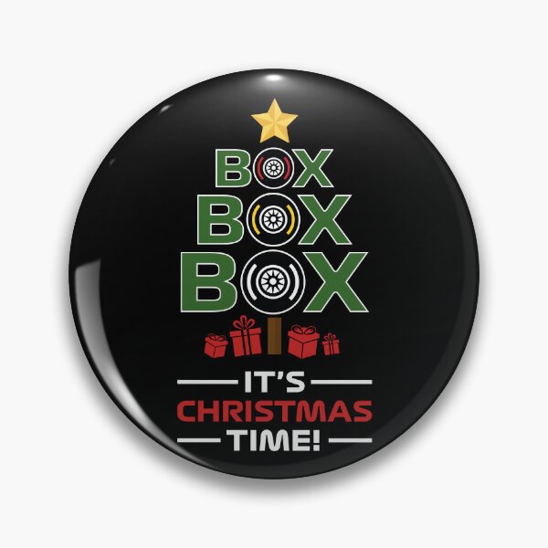 Item preview, Box Box Box It's Christmas Time! (Black BG) designed and sold by FilipeFerreira.