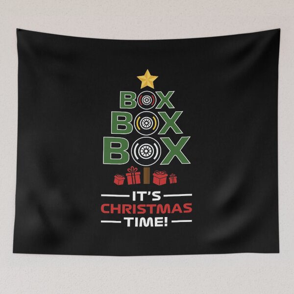 Item preview, Box Box Box It's Christmas Time! (Black BG) designed and sold by FilipeFerreira.