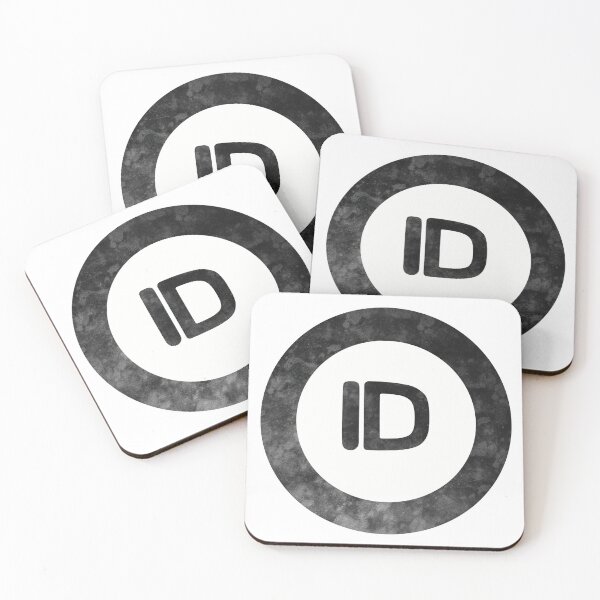 Item preview, Idaho ID distressed black and white circle designed and sold by Krista Robertson.