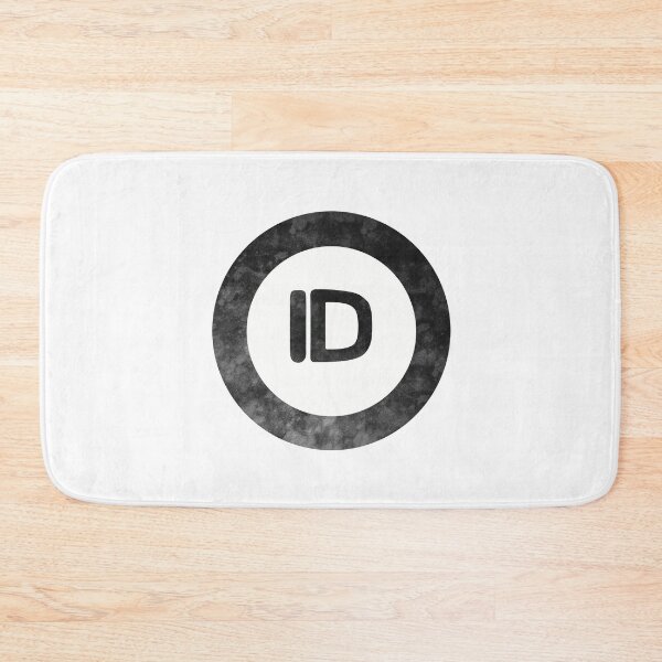 Item preview, Idaho ID distressed black and white circle designed and sold by Krista Robertson.