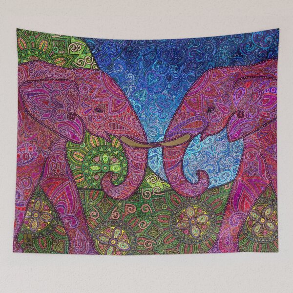 Item preview, Elephant Family designed and sold by DrKimsFineArt.