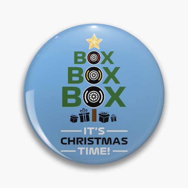 Item preview, Box Box Box It's Christmas Time! (Blue BG) designed and sold by FilipeFerreira.