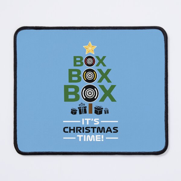 Item preview, Box Box Box It's Christmas Time! (Blue BG) designed and sold by FilipeFerreira.