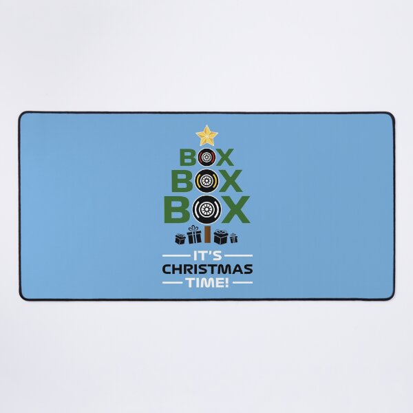 Item preview, Box Box Box It's Christmas Time! (Blue BG) designed and sold by FilipeFerreira.