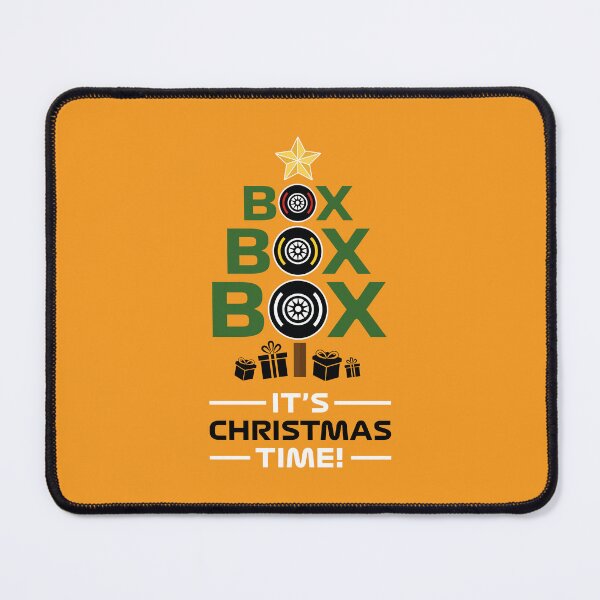 Item preview, Box Box Box It's Christmas Time! (Orange BG) designed and sold by FilipeFerreira.