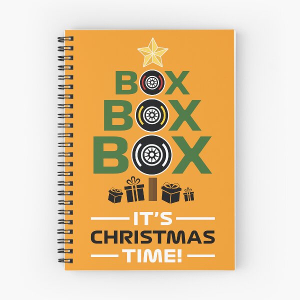Item preview, Box Box Box It's Christmas Time! (Orange BG) designed and sold by FilipeFerreira.