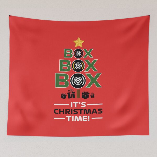 Item preview, Box Box Box It's Christmas Time! (Red BG) designed and sold by FilipeFerreira.