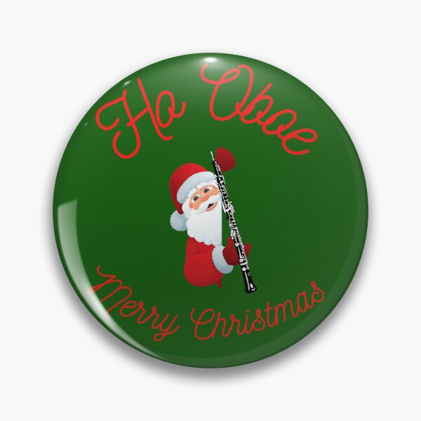 Item preview, Ho Oboe Merry Christmas - Santa  - Oboe - Christmas Gift for an Oboist designed and sold by Ric1926.