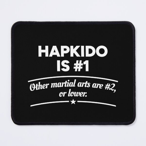 Item preview, Hapkido is number 1. Other martial arts are number 2, or lower. designed and sold by redacteddesign.