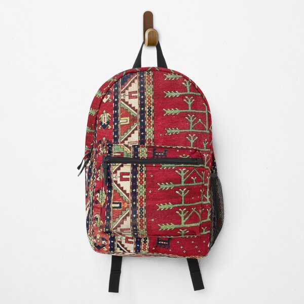 Item preview, Kazak Antique Caucasian Rug Print designed and sold by Vicky Brago-Mitchell®.