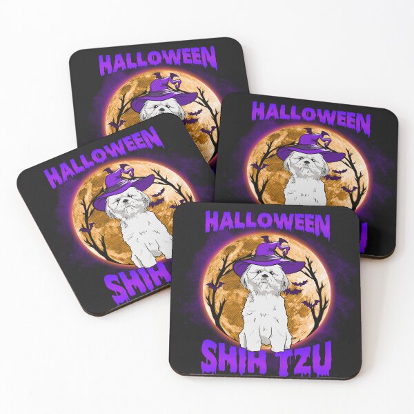 Item preview, Halloween Shi Tzu designed and sold by Rockopolys.