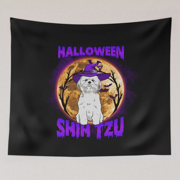 Item preview, Halloween Shi Tzu designed and sold by Rockopolys.