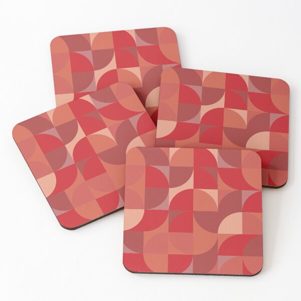 Item preview, Modern Geometric (Red Pepper) designed and sold by Makanahele.