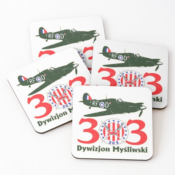 Item preview, Hurricane No. 303 Fighter Squadron RAF - Polish tagged - Grunge Style  designed and sold by pzd501.