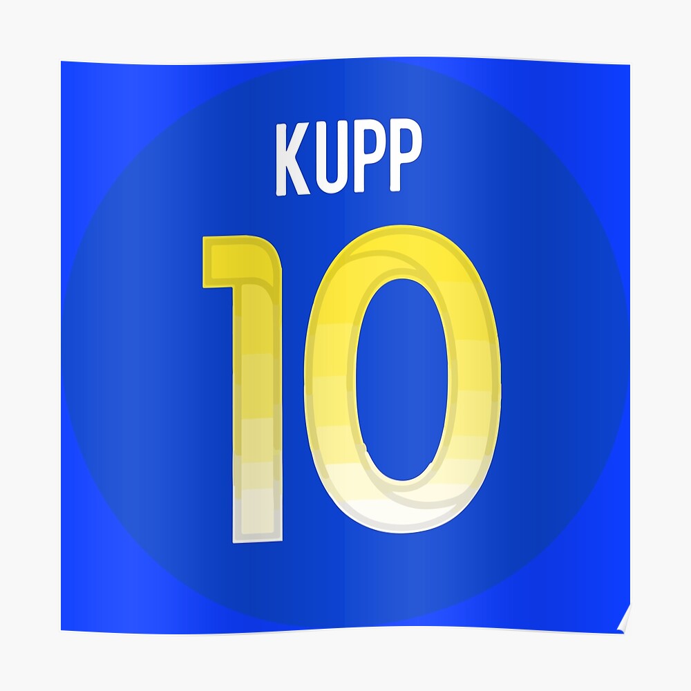 johnnystackart Cooper Kupp Jersey Shirt Sticker