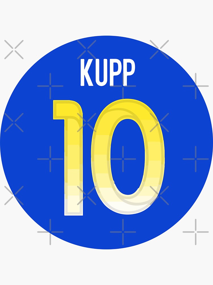 cooper kupp jersey Sticker for Sale by LondownDesign