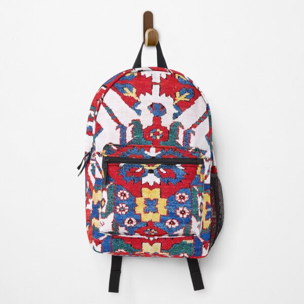 Item preview, Chelaberd Kazak South Caucasus Rug Print designed and sold by Vicky Brago-Mitchell®.