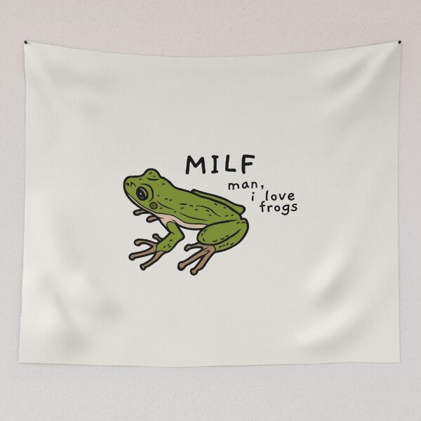 Item preview, Man, I Love Frogs designed and sold by AprilCreations.