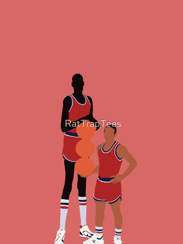 "Manute Bol And Muggsy Bogues Art" iPhone Case for Sale by RatTrapTees